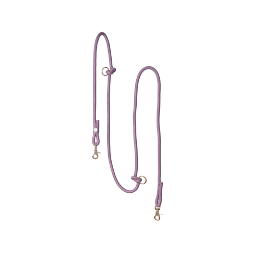 'Lilac' - Hands Free Braided Leash