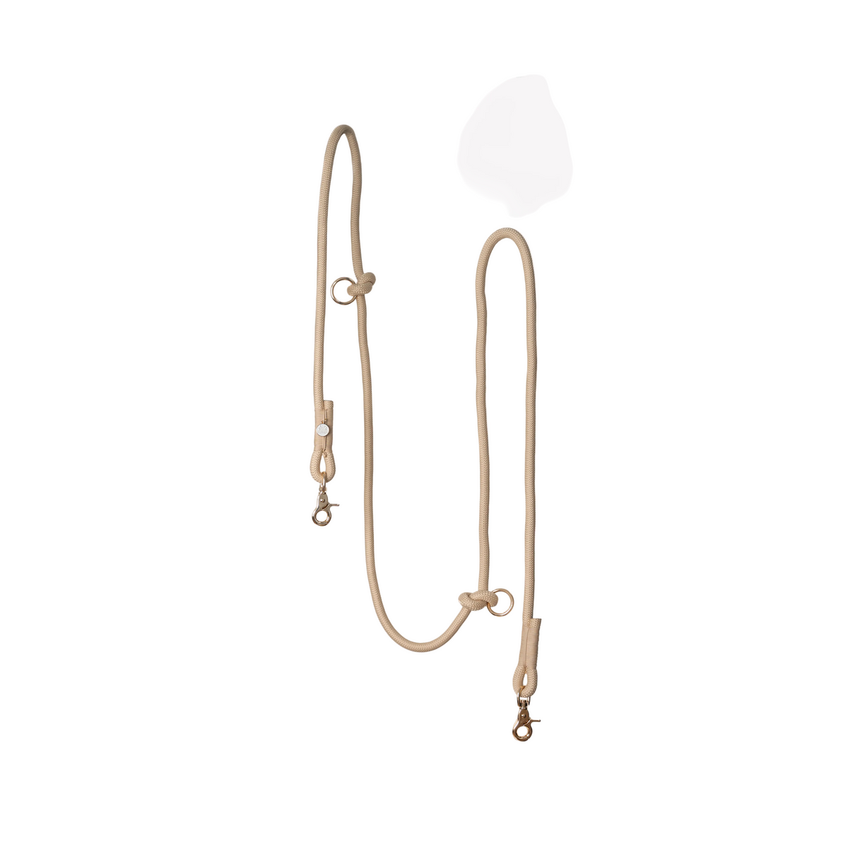 'Tan' - Hands Free Braided Leash