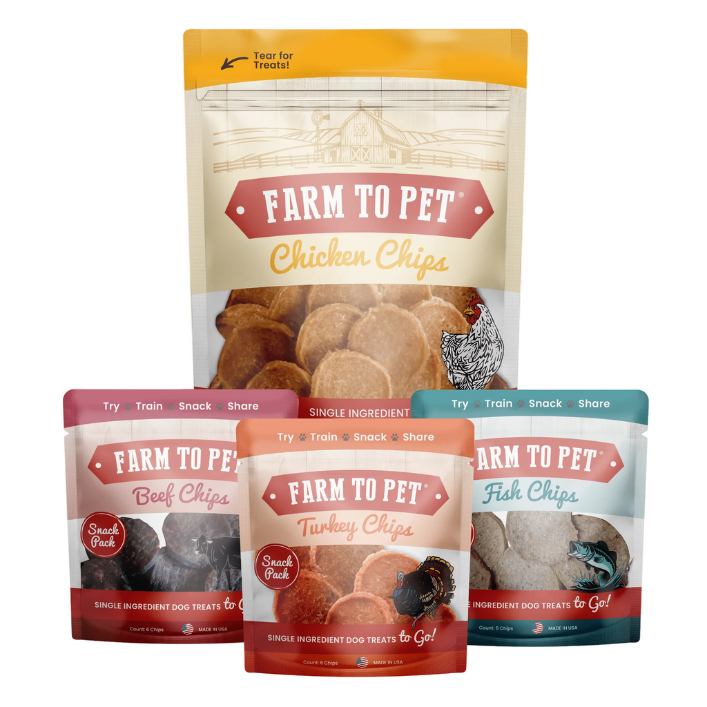 Puppy Packs 'n Snacks Dog Treat Starter Pack | Single-Ingredient Training Treats