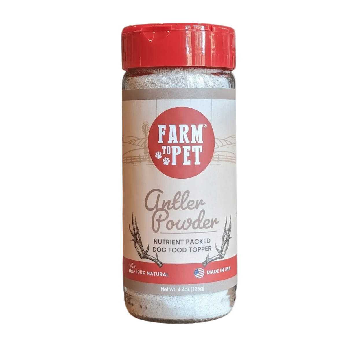 Treat Topper Antler Powder Dog Food Topper | Nutritional Supplement for Dogs and Cats