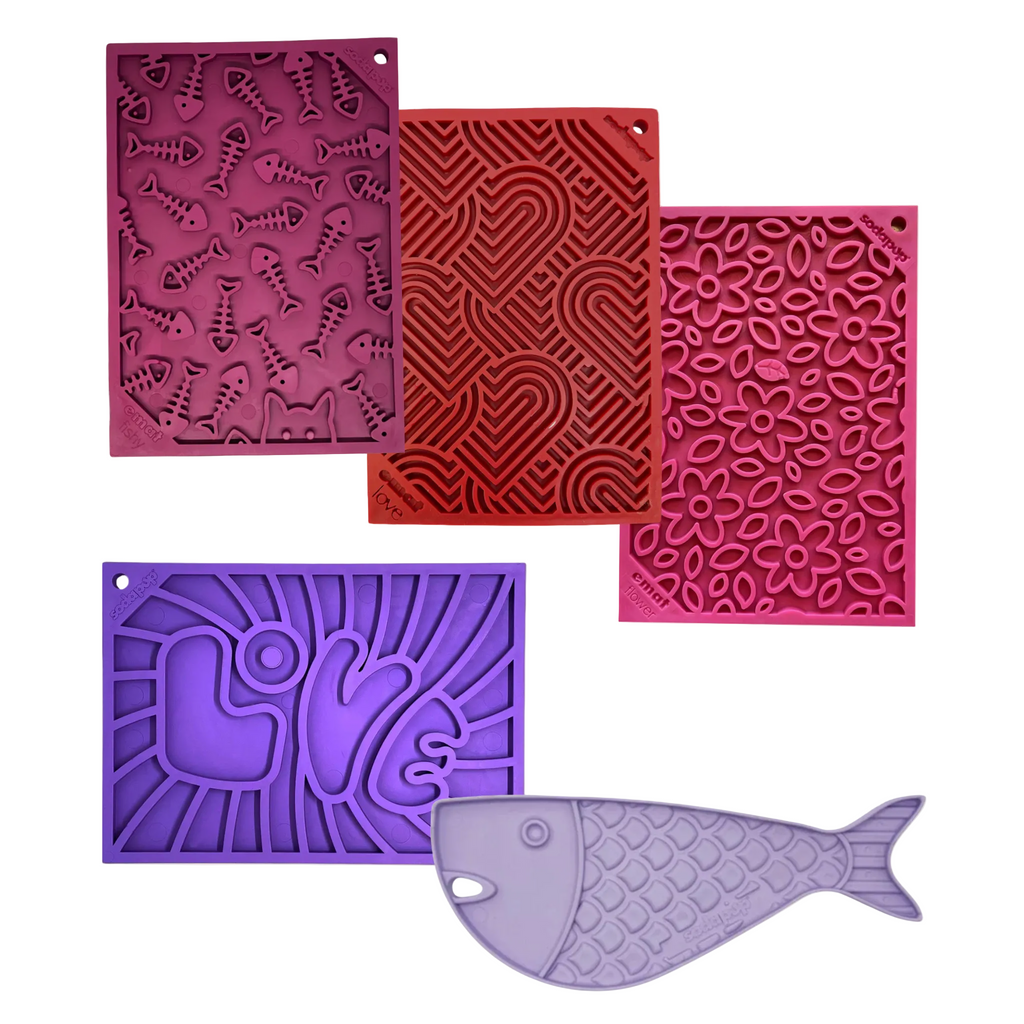 Lick Mats for Cats and Small Dogs