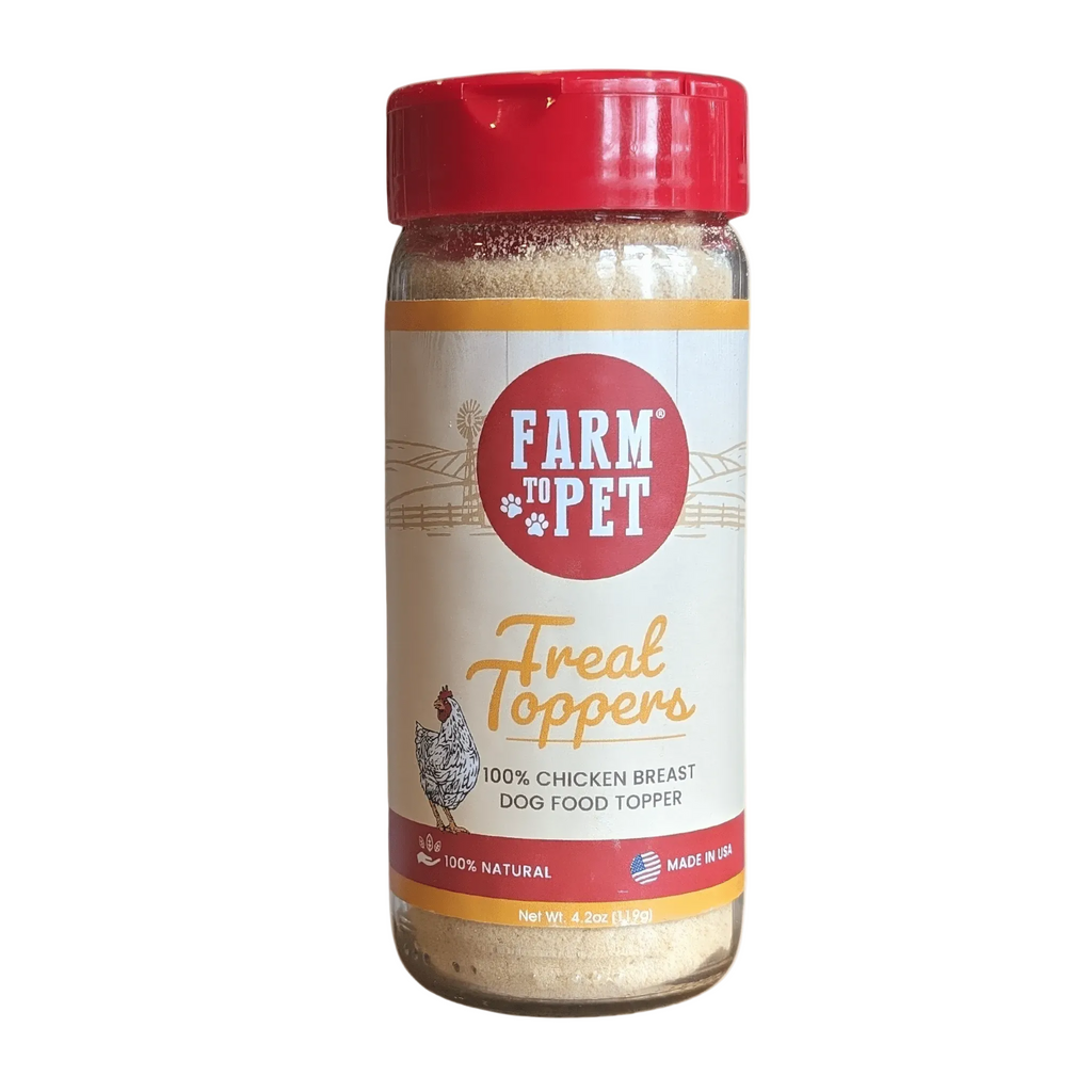 Treat Topper Chicken Dog Food Topper | Healthy Meal Supplement for Dogs