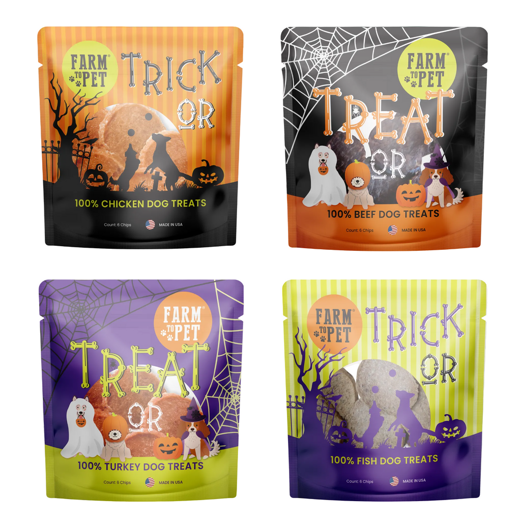 Halloween Dog Treat Snack Pack Bundle