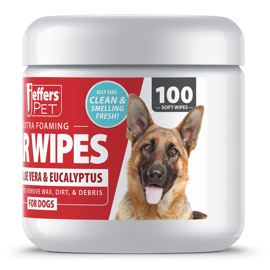 Dog Ear Cleaning Wipes, 100 Count