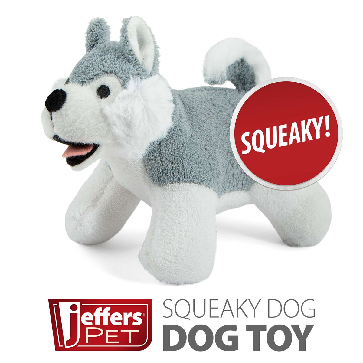 Animal Cuddlers Plush Squeaky Dog Toys