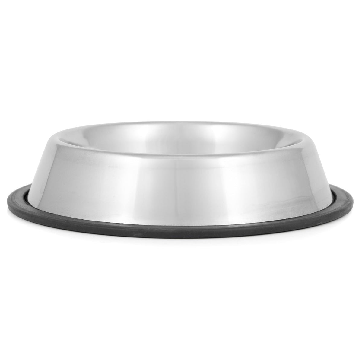 No-Skid/No-Tip Stainless Steel Pet Bowls