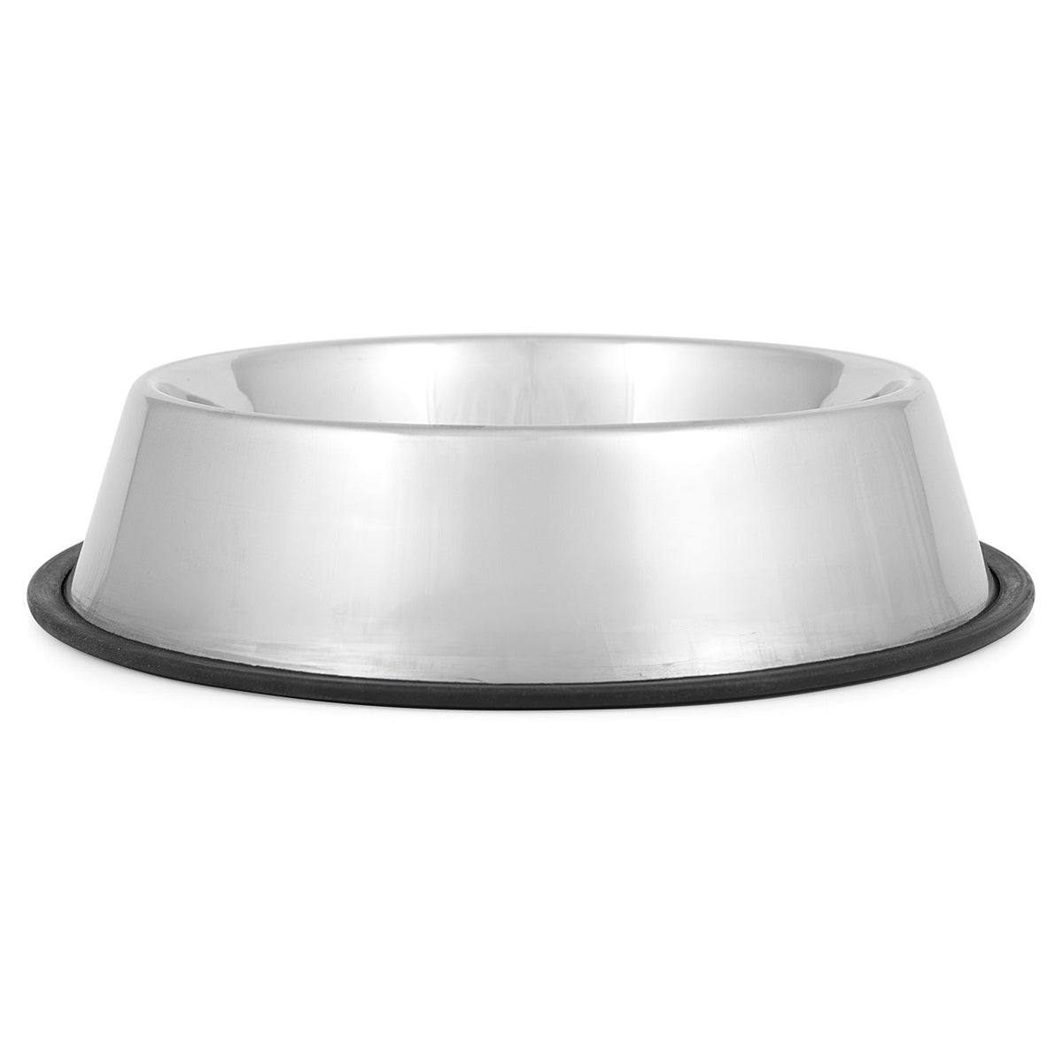 No-Skid/No-Tip Stainless Steel Pet Bowls