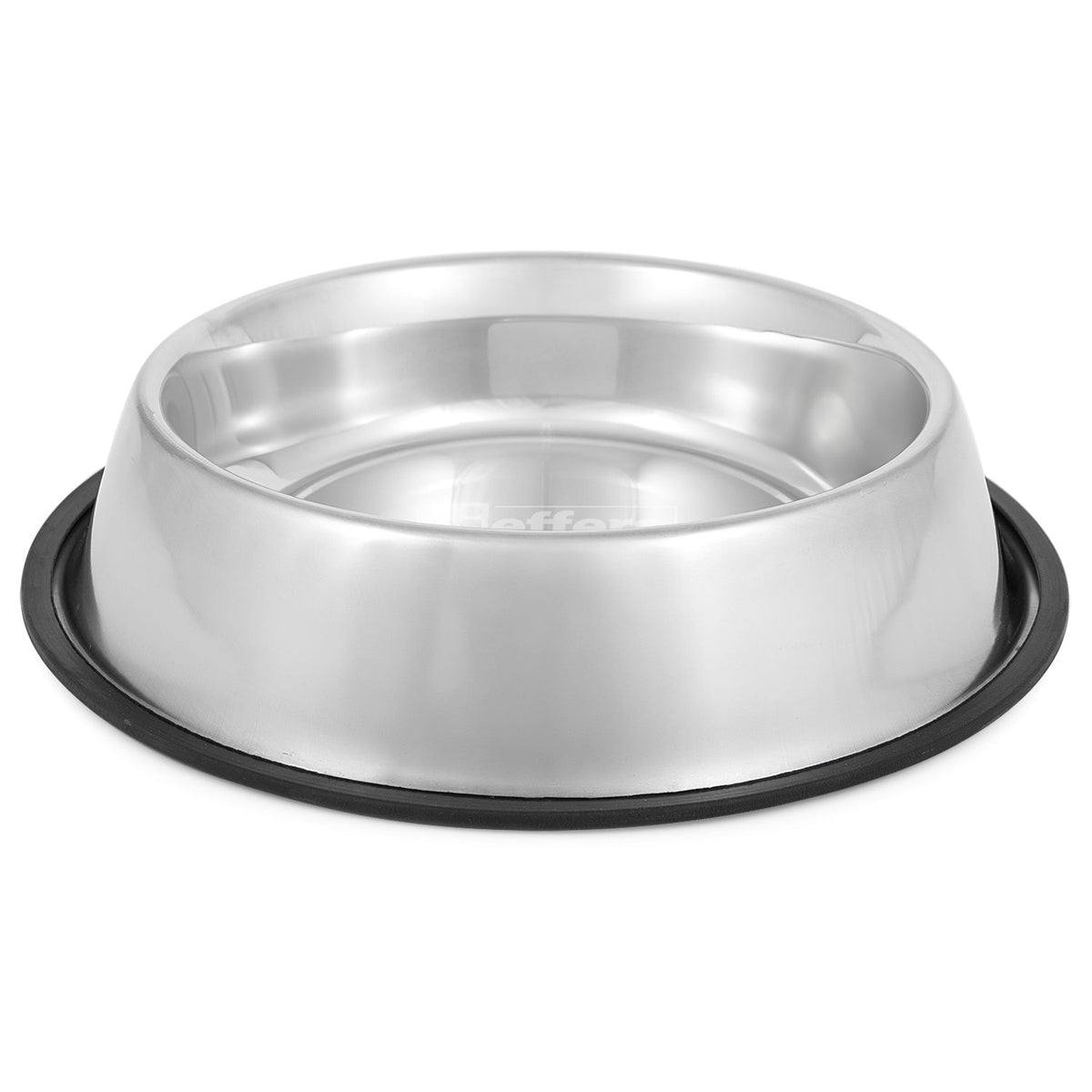 No-Skid/No-Tip Stainless Steel Pet Bowls