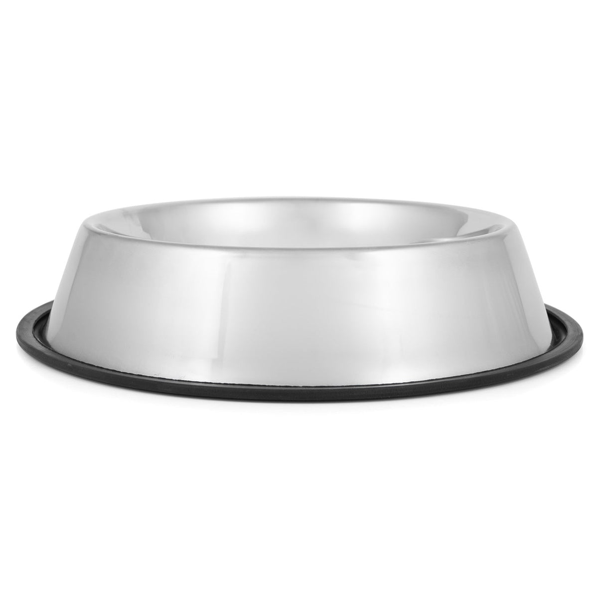 No-Skid/No-Tip Stainless Steel Pet Bowls