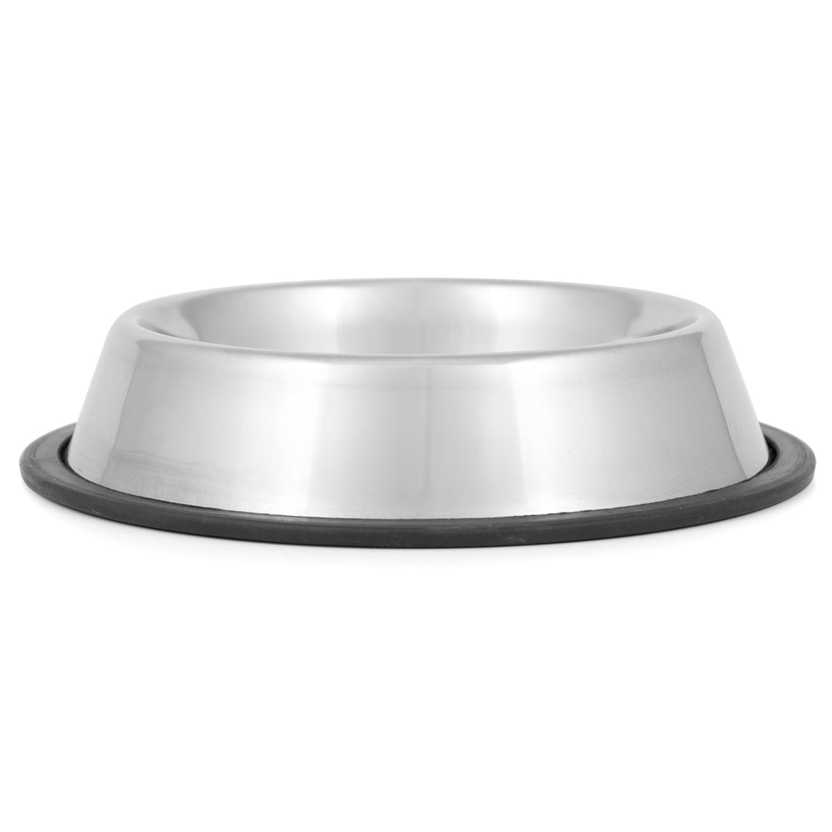 No-Skid/No-Tip Stainless Steel Pet Bowls