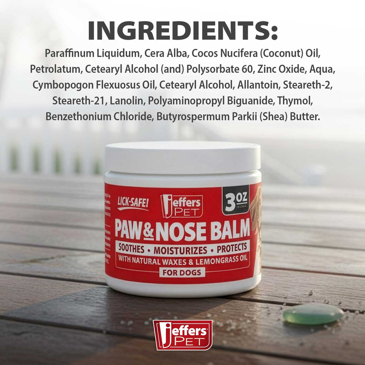 Paw and Nose Protection Balm for Dogs, 3 ounce