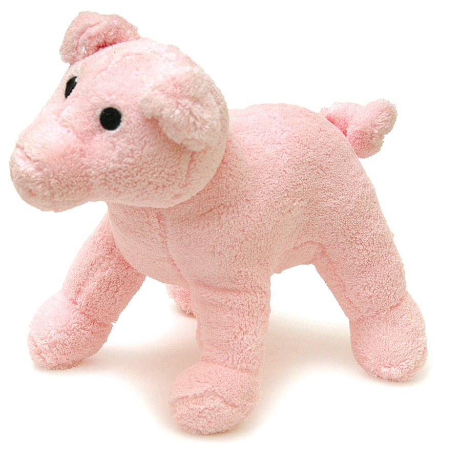 Animal Cuddlers Plush Squeaky Dog Toys